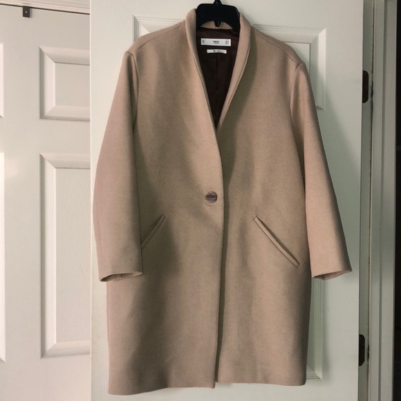 Mango Jackets & Blazers - mango wool blend coat